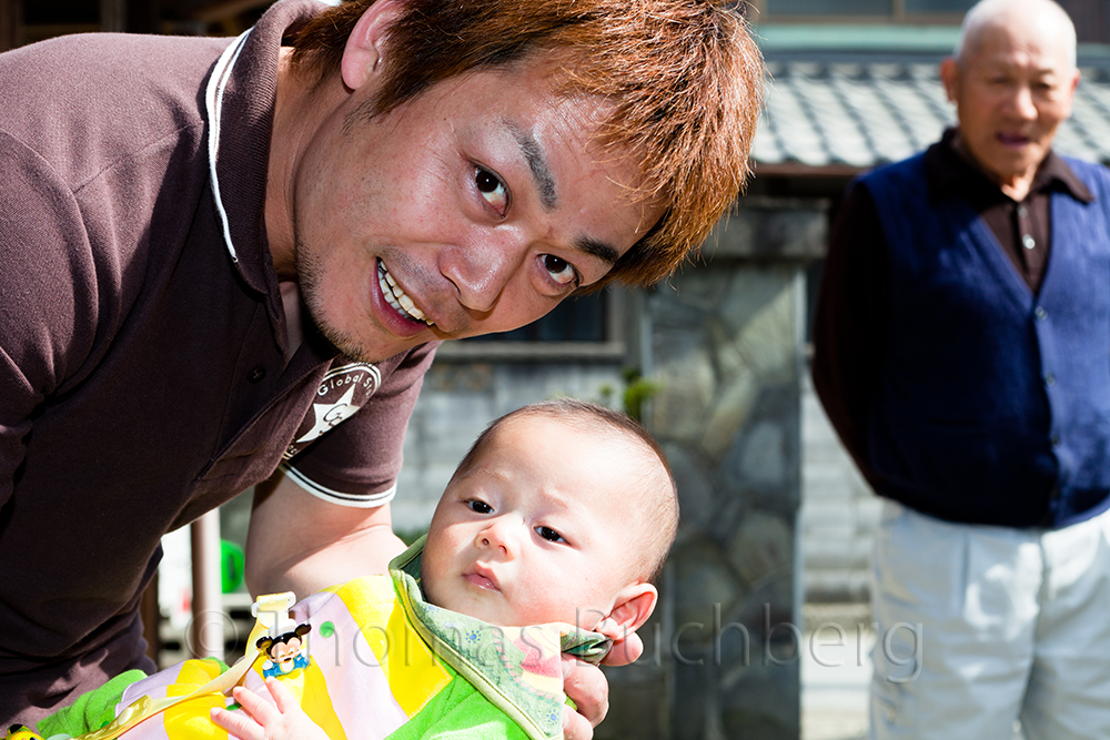 Takenori, Ryousuke and Ojii-san