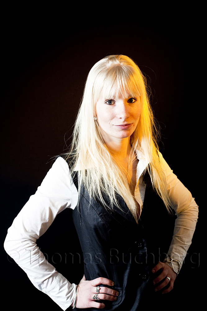 "Don't try anything funny, buster!"